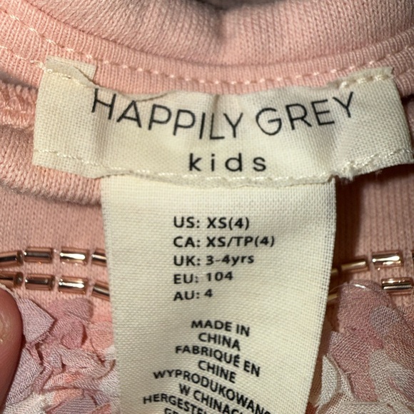 Pink Ruffled Heart Kids Top - Picture 3 of 3